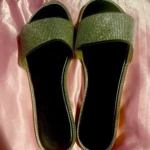 Bling slippers